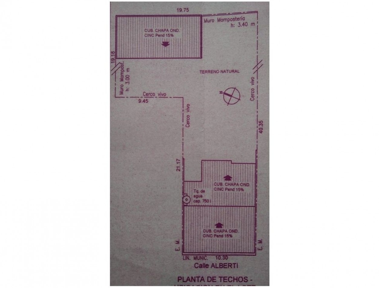 Casa sobre Lote multifamiliar-Madariaga