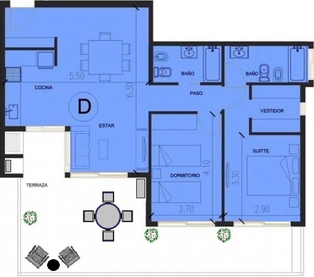 Departamento 3 ambientes en Valeria del Mar, Pinamar - Amenities premium a 1 cuadra del mar y centro