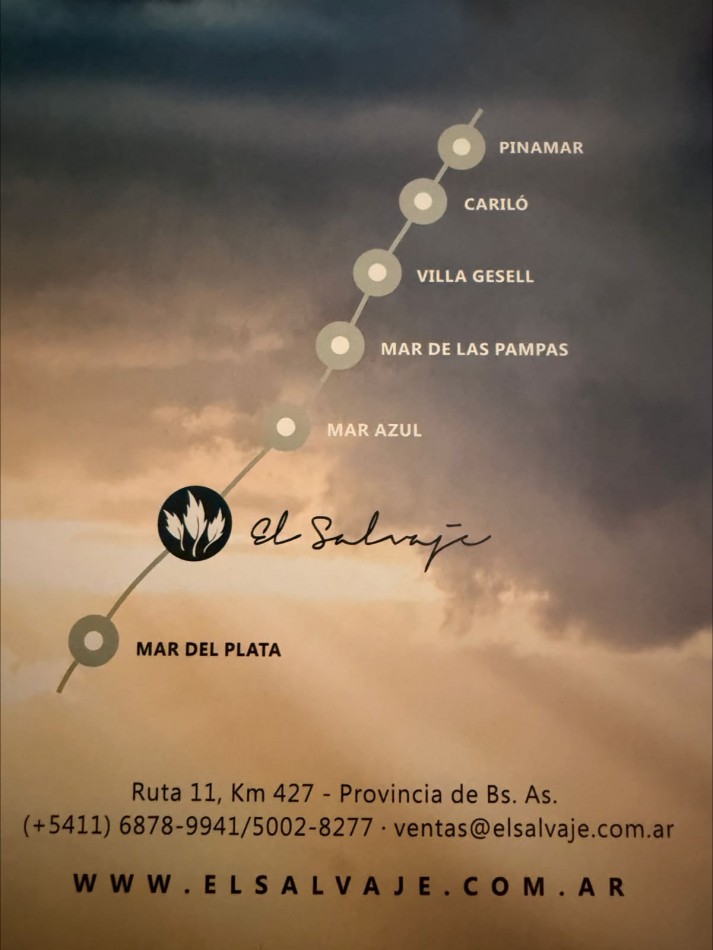 Venta de Lote en El Salvaje - Chacras Maritimas-Villa gesell