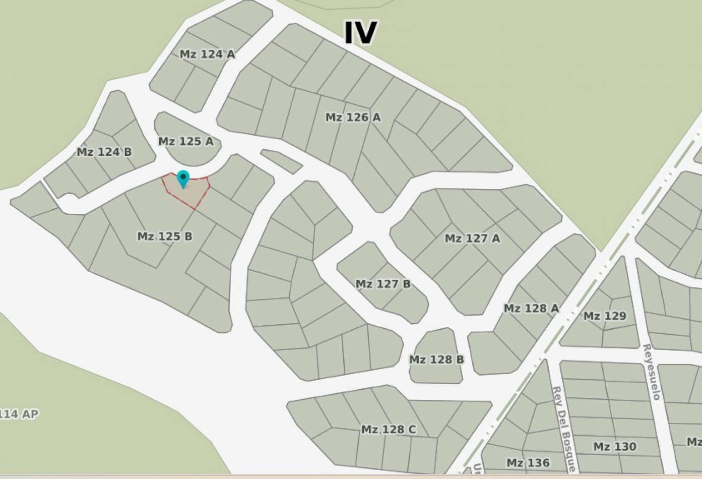 LOTE EN VENTA EN CARILO - BARRIO ZORZAL - 1.283 M²